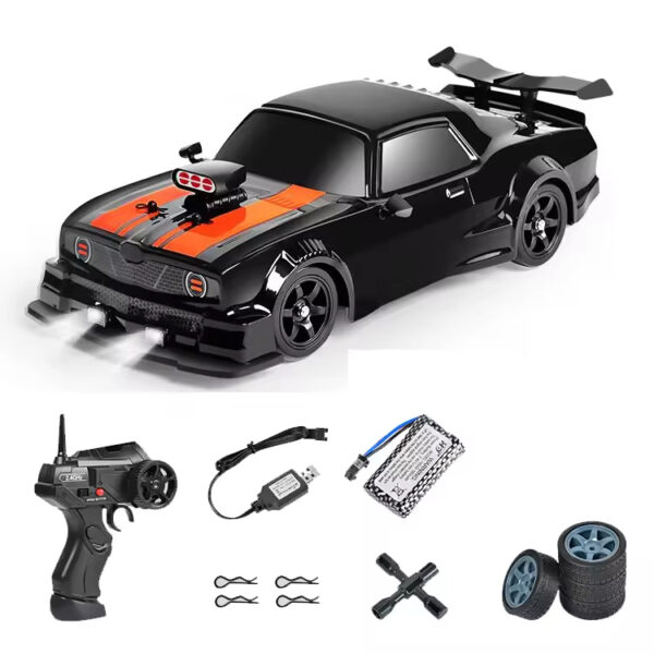 17453714038211-2-600x600-1.jpg Mini Vehicle Toy Model Electric 18KM/H 1/16 Scale 2.4Ghz Remote Control Racing Car