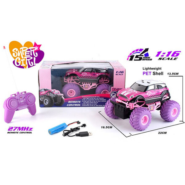 1:16 Four-Way PVC Electric Remote Control Off-Road Vehicle Climbing Racing Model