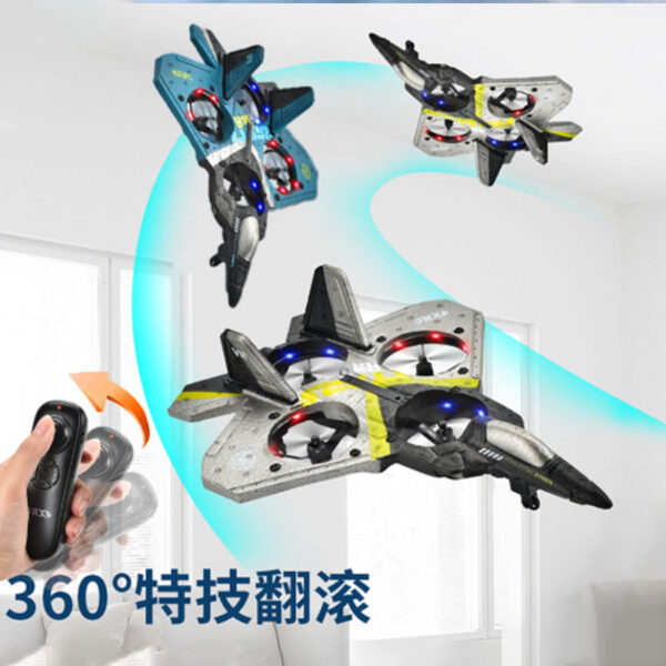 2.4G 360 Roll One Mode Take off Foam Lighting Quadcopter Remote Control Aircraft Rc Drone Toy