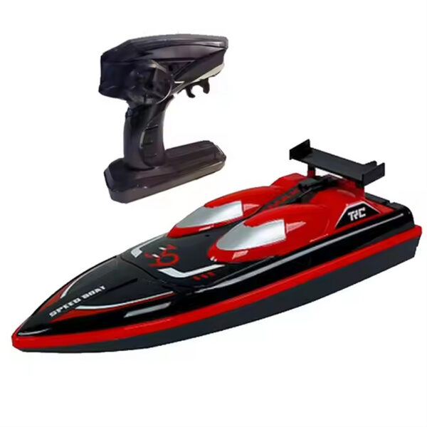 2.4G 4Ch Speedboat Rc Speed Boat Fast Speed up to 10+ MPH RC Pool LakeS River Boat Remote Control Boat for Adults & Kids