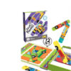 Baby Matching Paper Shape Stick Puzzle Toys Kids Educational 36PCS DIY Cartoon Animal Jigsaw Toys