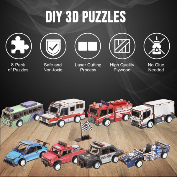 17472733259244-600x600-1.jpg 3D Wooden Jigsaw Puzzle Kids Diy Assembly 3d Pull Back Wooden Puzzle Car