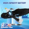 17473596038642.jpg 2.4G Eagle 2 CH Remote Control Foam Glider Flying Toy for Kids Beginners RC Airplane Plane Glider by HAWKS WORK
