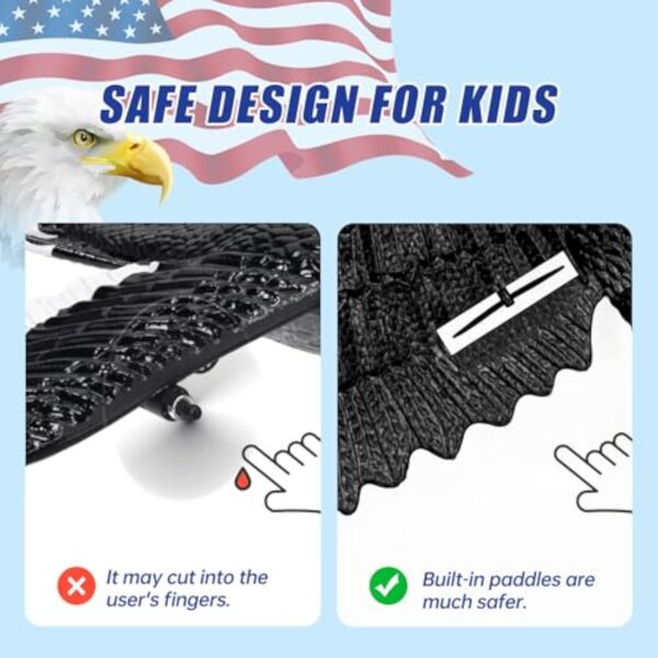 17473596040663.jpg 2.4G Eagle 2 CH Remote Control Foam Glider Flying Toy for Kids Beginners RC Airplane Plane Glider by HAWKS WORK