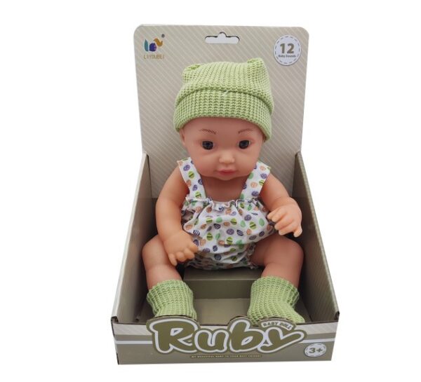 12 Inch Drink And Wet Baby Silicone Reborn Dressing Dolls With 12 Sounds