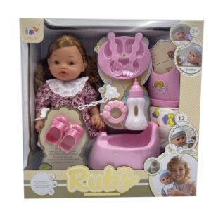 17476206637875-300x300-1.jpg 12 Inch Lovely Bath Reborn Dolls With Accessories