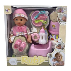 17476206639206-300x300-1.jpg 12 Inch Lovely Bath Reborn Dolls With Accessories