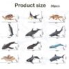 17479662727472-600x600-1.jpg 36Pcs Plastic Ocean Animals Sea Creatures Small Animal Figures Assorted Mini Plastic Animal Figurines Toy