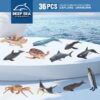 17479662735375-100x100-1.jpg 36Pcs Plastic Ocean Animals Sea Creatures Small Animal Figures Assorted Mini Plastic Animal Figurines Toy
