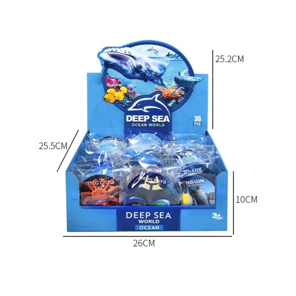 17479662738016-600x600-1.jpg 36Pcs Plastic Ocean Animals Sea Creatures Small Animal Figures Assorted Mini Plastic Animal Figurines Toy