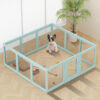 1747e5f3c99bfaaf4eb98110430b3e8cff8f4e498e8355aecc354827314c2636.jpg Clear Acrylic Dog Playpen Indoor