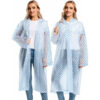 2PCS Rain Ponchos for Adults