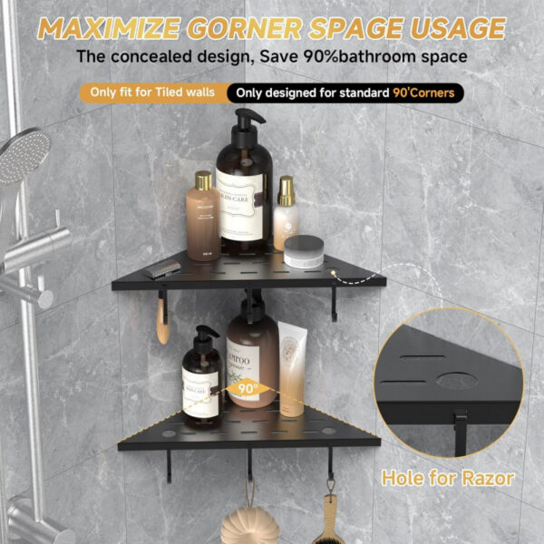 Corner Shower Shelves