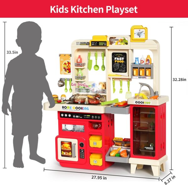 22-600x593-1.jpg 82CM Simulation Tableware Family Cooking Water Spray Steam Lights Sound Sink Pretend Toddler Kitchen Toy