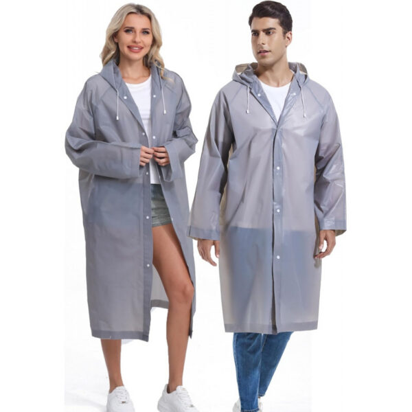 2PCS Rain Ponchos for Adults