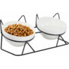 2ca47a22ce4b748158d4fadebdd139215d746a86772e234ced953bcb5d86d301.jpg Elevated Tilted Cat Bowls for Indoor Cats