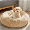2e6f5c8f1431f9df6b1cfdcf3e701ae19616ae4fd07943da5e57a5f2ba579f3c.jpg Small Dog Bed, Calming Soft Anti-Anxiety Donut Cat Bed