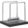 5 Large Beads Newton's Cradle Balance Balls Desk Toys