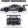 33-4-600x589-1.webp 1 24 Scale 4WD 2 4GHz High Speed 20KMH LED Linkage Light Set Indoor Mini Electric Racing Full Remote Control Drift RC Car