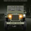 33-5-600x600-1.jpg 1:10 Scale D888 Willys RC Crawlers Truck 2.4Ghz 4WD Off Road Rock Crawler Vehicle with Lights RC Truck