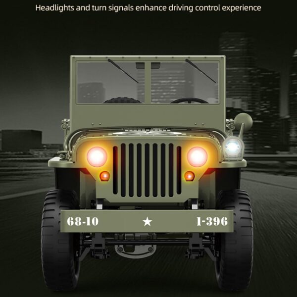 33-5.jpg 1:10 Scale D888 Willys RC Crawlers Truck 2.4Ghz 4WD Off Road Rock Crawler Vehicle with Lights RC Truck