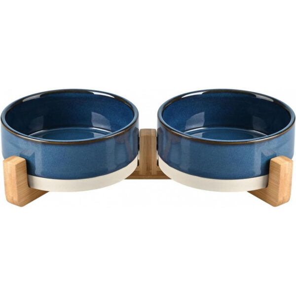 Ceramic Dog and Cat Bowl