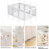 37942a91efa4b119fb5146b0009e64e65af87c65ab7875706335ed7394d23d22.jpg Clear Acrylic Dog Playpen with Door