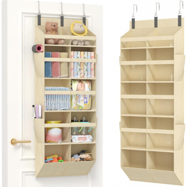 3b95f473be777c0589131ac6319faea4efe7cd3c0bbee5285103b088a43d3ee2.jpg 1 Pack Over the Door Organizer