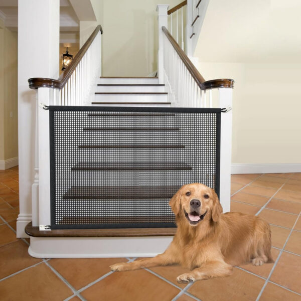3d45741de54f4e1111535b431295d09f4a9f477e21d975e1bc65b13a020c7ca6.jpg Dog Gate for Stairs Pet Gates for The House