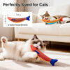 Cat Toys Saury Fish, 3 Pack, Catnip Crinkle Sound
