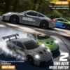 44-4.webp 1 24 Scale 4WD 2 4GHz High Speed 20KMH LED Linkage Light Set Indoor Mini Electric Racing Full Remote Control Drift RC Car