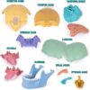 44-6-100x100-2.jpg STEM Toy Medical Science Anatomy 17pcs Human Skull Model with 10 Educational Cards DIY 3D Anatomy Puzzle Toy