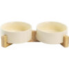 Ceramic Dog and Cat Bowl