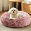 52526bba35cde2fb22b8d85776fba87c5ef92e5fe1efe3a184372a9e363049e7.jpg Small Dog Bed, Calming Soft Anti-Anxiety Donut Cat Bed