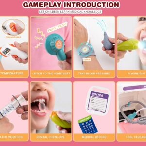 55-12-300x300-1.jpg Deluxe Pretend Play Electric Medical Cart Simulated Medicine Injection Carry Bag Toddlers Doctor Toy Set