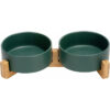 Ceramic Dog and Cat Bowl