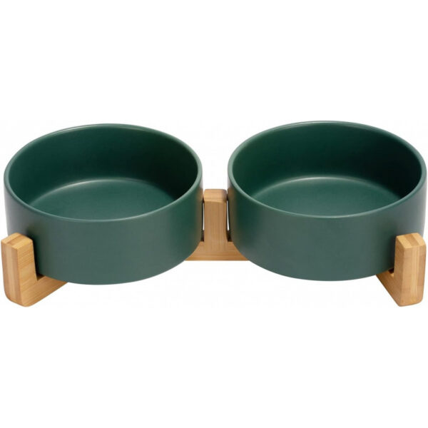Ceramic Dog and Cat Bowl