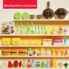 66-1.jpg 82CM Simulation Tableware Family Cooking Water Spray Steam Lights Sound Sink Pretend Toddler Kitchen Toy