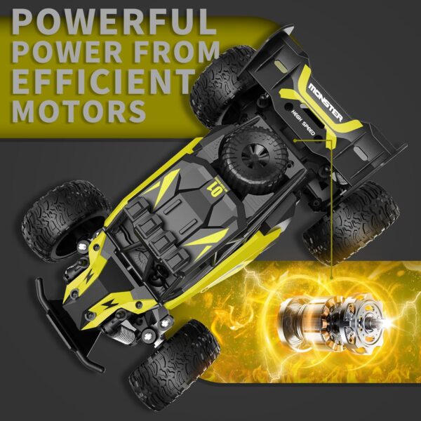 66-5-600x600-1.jpg Professional 24G High Speed Off Road 1:18 Scale Four Wheel Climber Light Radio Remote Control 1:18 Off Road RC Car