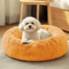 6d600910acffdf452547ee33d029759e40e48dd54955a09d56f61f03a3c782e4.jpg Small Dog Bed, Calming Soft Anti-Anxiety Donut Cat Bed