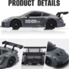 77-2.webp 1 24 Scale 4WD 2 4GHz High Speed 20KMH LED Linkage Light Set Indoor Mini Electric Racing Full Remote Control Drift RC Car