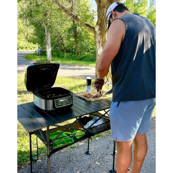 7ad7862cfff4db00caf40112f3b4ee1178684144b6257c95e34c6adcbb109c35.jpg BRIVANCO Folding Camping Table