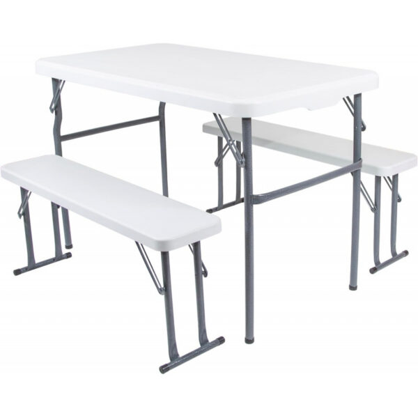 7ae6578cffc2d154445844fbff96c64b49fef70806d081ca834b5cd32fb26334.jpg BRIVANCO Compact Portable Kids Picnic Table