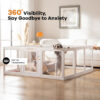 7b683da38f9195d2039998a708fc97df284215f57471e7bdc3b2e3fe0088c44b.jpg Clear Acrylic Dog Playpen Indoor