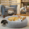 7d266a6322f016849b675422a2881c3d5526729fd694113d95dac8a9e86cbfbe.jpg Calming Donut Dog and Cat Bed for Indoor Cats
