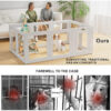 7ea684e3e43db954d582859f8c86a1314f900e1a0e2321598cb67faf2af12f32.jpg Clear Acrylic Dog Playpen with Door