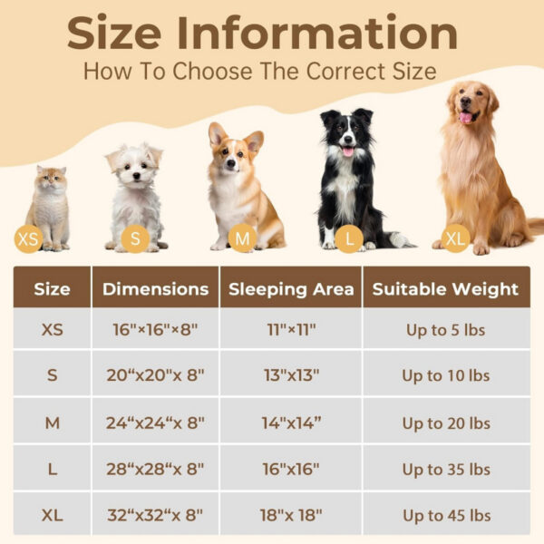 8174773ad5d34e8d3ce813381949fa51fbe71a4bdcc6b2965ad702789246bb74.jpg Calming Donut Dog and Cat Bed for Indoor Cats