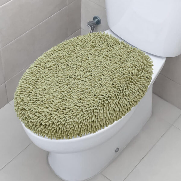 824d43cc8c4dd96b94bcfaa234bf560673625bc8738ceb6d47a187a08bdf57f7.jpg Shaggy Chenille Bathroom Toilet Lid Cover