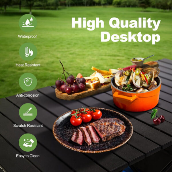 85e6c1f53723c5684ad6af716a6ded1f8b00f5a918c614f555b26a629fbfaf83.jpg BRIVANCO Folding Camping Table