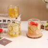 15oz Double Walled Glass Coffee Mugs